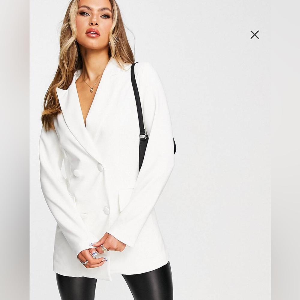 White blazer